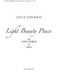 Light Beauty Peace SATB choral sheet music cover